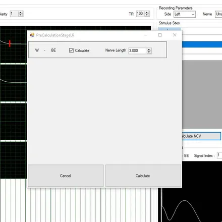 Pre calculation Params